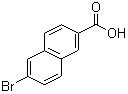 structure of CAS# 5773-80-8, 6-Bromo-2-naphthoic acid