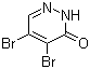 structure of CAS# 5788-58-9, 4,5-Dibromopyridazin-3-one;4,5-Dibromopyridazin-3[2H]-one