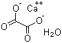结构式 CAS# 5794-28-5, 草酸钙水合物