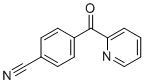 structure of CAS# 57954-94-6, 2-(4-Cyanobenzoyl)pyridine;4-(pyridine-2-carbonyl)benzonitrile