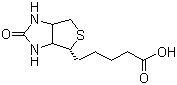 D-Biotin molecular structure (CAS 58-85-5)