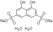 结构式 CAS# 5808-22-0, 变色酸钠二水合物