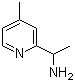 结构式 CAS# 58088-63-4, 1-(4-甲基-2-吡啶基)乙胺