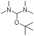 structure of CAS# 5815-08-7, 1-tert-Butoxy-N,N,N',N'-tetramethylmethanediamine;Bredereck’s reagent