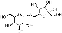 structure of CAS# 58166-27-1, Palatinose;6-O-alpha-D-Glucopyranosyl-D-fructofuranose; Isomaltulose