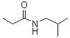 N-Isobutylpropionamide molecular structure (CAS 5827-75-8)