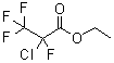 结构式 CAS# 5829-03-8, 2-氯-2,3,3,3-四氟丙酸乙酯