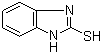 structure of CAS# 583-39-1, 2-Mercaptobenzimidazole;2-Benzimidazolethiol; Benzimidazole-2-thiol