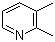structure of CAS# 583-61-9, 2,3-Lutidine;2,3-Dimethylpyridine