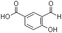 structure of CAS# 584-87-2, 3-Formyl-4-hydroxybenzoic acid