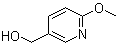 structure of CAS# 58584-63-7, 2-Methoxy-5-hydroxymethylpyridine;2-Methoxy-5-pyridinemethanol; 5-(Hydroxymethyl)-2-methoxypyridine; 6-Methoxy-3-(hydroxymethyl)pyridine; 6-Methoxy-3-pyridinemethanol