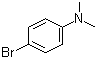 结构式 CAS# 586-77-6, 4-溴-N,N-二甲基苯胺