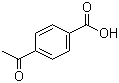 结构式 CAS# 586-89-0, 4-乙酰基苯甲酸; 对乙酰基苯甲酸
