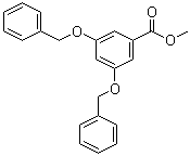 结构式 CAS# 58605-10-0, 3,5-二苄氧基苯甲酸甲酯