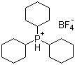 结构式 CAS# 58656-04-5, 三环己基膦四氟硼酸盐
