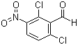结构式 CAS# 5866-97-7, 2,6-二氯-3-硝基苯甲醛