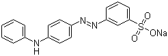 structure of CAS# 587-98-4, Acid Yellow 36;Metanil Yellow; Sodium 3-(p-anilinophenylazo)benzenesulphonate