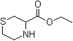 structure of CAS# 58729-31-0, Ethyl 3-thiomorpholinecarboxylate;3-Thiomorpholinecarboxylic acid ethyl ester