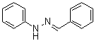 structure of CAS# 588-64-7, Benzylidenephenylhydrazine;Diphenylhydrazone; N-Benzylidene-N'-phenylhydrazine; NSC 37088