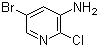 structure of CAS# 588729-99-1, 2-Chloro-3-amino-5-bromopyridine;3-Amino-5-bromo-2-chloropyridine; 5-Bromo-2-chloropyridin-3-amine