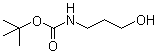 结构式 CAS# 58885-58-8, N-(3-羟丙基)氨基甲酸叔丁酯