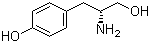 structure of CAS# 58889-64-8, D-Tyrosinol;(R)-4-(2-Amino-3-hydroxypropyl)phenol; 4-((2R)-2-Amino-3-hydroxypropyl)phenol