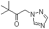 3,3-二甲基-1-(1H-1,2,4-三唑-1-基)丁-2-酮分子结构 (CAS 58905-32-1)