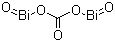 structure of CAS# 5892-10-4, Bismuth subcarbonate ;Bismuth oxycarbonate; 1,3,5-Trioxo-2,4-dioxa-1,5-dibismapentane; Basic bismuth carbonate
