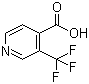 结构式 CAS# 590371-38-3, 3-(三氟甲基)异烟酸