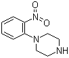 结构式 CAS# 59084-06-9, 1-(2-硝基苯基)哌嗪