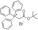 (tert-Butoxycarbonylmethyl)triphenylphosphanium bromide molecular structure (CAS 59159-39-6)