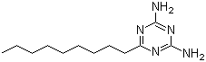 2,4-Diamino-6-nonyl-1,3,5-triazine molecular structure (CAS 5921-65-3)