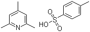 结构式 CAS# 59229-09-3, 2,4,6-三甲基吡啶对甲苯磺酸盐
