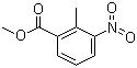 结构式 CAS# 59382-59-1, 2-甲基-3-硝基苯甲酸甲酯