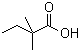 结构式 CAS# 595-37-9, 2,2-二甲基丁酸