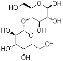 结构式 CAS# 5965-66-2, beta-乳糖