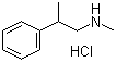 structure of CAS# 5969-39-1, Phenylpropylmethylamine hydrochloride;Methyl(2-phenylpropyl)amine hydrochloride