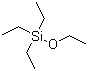structure of CAS# 597-67-1, Ethoxytriethylsilane;Ethyl triethylsilyl ether; NSC 139853; Triethylethoxysilane