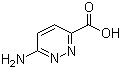 结构式 CAS# 59772-58-6, 6-氨基哒嗪-3-甲酸