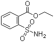 structure of CAS# 59777-72-9, Ethyl 2-sulfamoylbenzoate;2-Sulfamoylbenzoic acid ethyl ester; 2-Ethylcarbonylbenzene sulfonamide