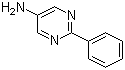 structure of CAS# 59808-52-5, 2-Phenylpyrimidin-5-amine