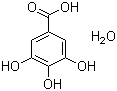 structure of CAS# 5995-86-8, Gallic acid monohydrate;3,4,5-Trihydroxybenzoic acid monohydrate
