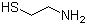 2-Aminoethanethiol molecular structure (CAS 60-23-1)