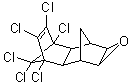 structure of CAS# 60-57-1, exo-Dieldrin;1,2,3,4,10,10-Hexachloro-6,7-epoxy-1,4,4a,5,6,7,8,8a-octahydro-endo-1,4-exo-5,8-dimethanonaphthalene; Aldrin epoxide; Alvit 55; Dieldrex; Dieldrin; Dielmoth; Dorytox; ENT-16225; HEOD; Illoxol; Insectlack; Kombi-Albertan; Moth Snub D; Octalox; Red Shield; SD 3417; Termitox