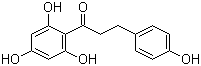 结构式 CAS# 60-82-2, 根皮素; 三羟苯酚丙酮; 2',4',6'-三羟基-3-(4-羟基苯基)苯丙酮