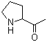 structure of CAS# 60026-20-2, 2-Acetylpyrrolidine;2-Acetylpyrroline