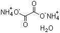 结构式 CAS# 6009-70-7, 草酸铵