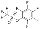 结构式 CAS# 60129-85-3, 五氟苯基三氟甲烷磺酸酯