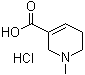 结构式 CAS# 6018-28-6, 槟榔次碱盐酸盐