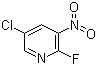 structure of CAS# 60186-16-5, 5-Chloro-2-fluoro-3-nitropyridine